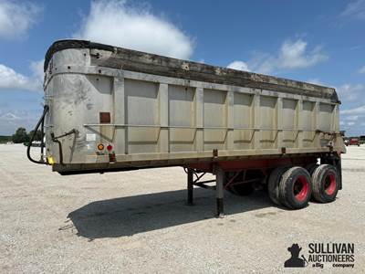 1968 Trailco 24DAT-7 24' T/A Aluminum End Dump Trailer