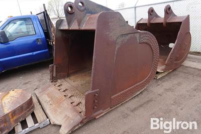 PC 400 6'x6'x4' Tall Excavator Bucket