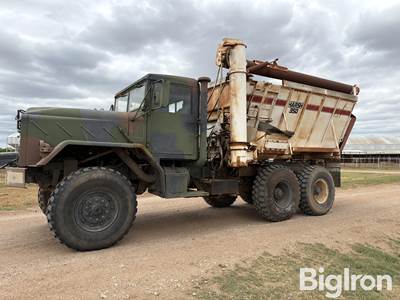 1986 AM General M923 6x6 Feed Mixer Truck