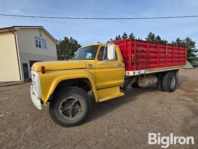 1975 Ford F600 S/A Grain Truck