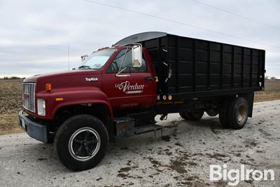 1990 GMC TopKick C7H042 Grain Truck