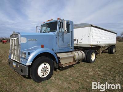 1984 Kenworth S/A Truck w/1975 American Grain Trailer