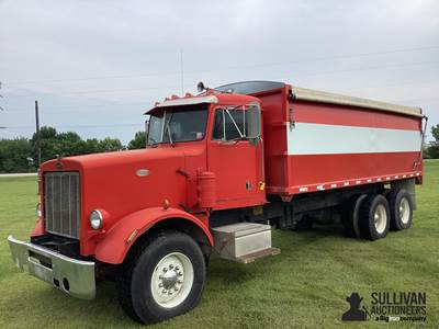 1986 Peterbilt 349 T/A Grain Truck