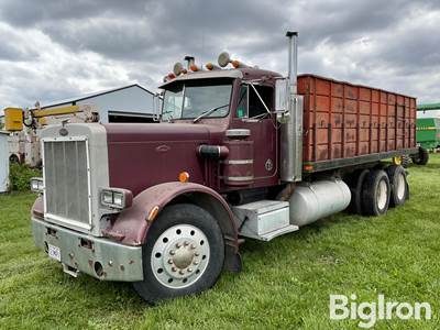 1985 Peterbilt 389 Grain Truck
