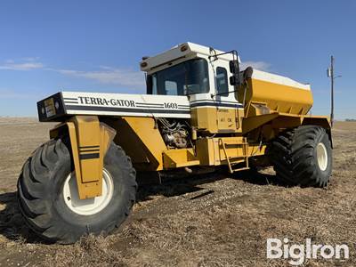Ag-Chem TerraGator 1603 Self-Propelled Floater Dry Fertilizer Spreader