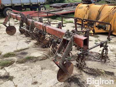 International Harvester 353 4 Row Rear Mount Rotary Cultivator