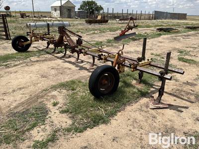 Shop Built sweep double tool bar