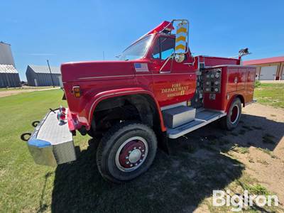 1980 GMC S/A 4X4 Fire Truck