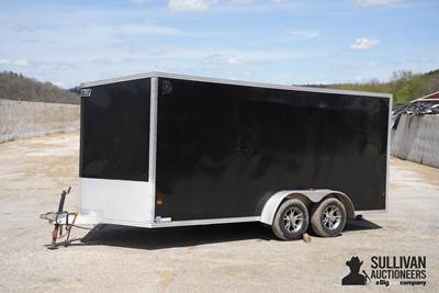 2017 Alcom 16' T/A Cargo Trailer