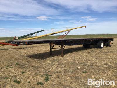 2000 Alloy 48' Straight Deck Flatbed Trailer