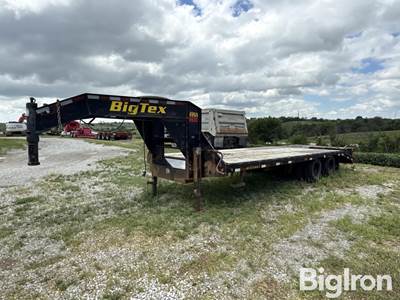 2019 Big Tex 22GN-20BK+5MR 5th Wheel Trailer