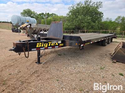 2014 Big Tex 24ED--24+5 T/A Flatbed Trailer
