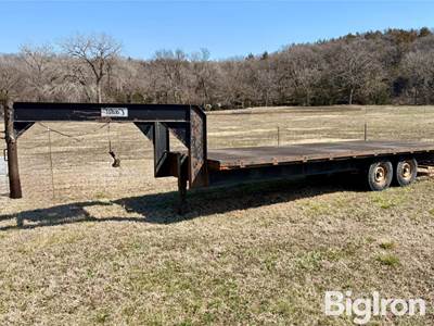 1987 Cadet GTA822 22' T/A Flatbed Trailer