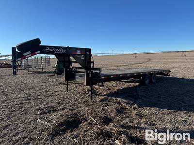 2011 Delta T/A Flatbed Trailer