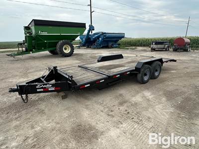 2013 Delta T/A Tilt Bed Flatbed Trailer
