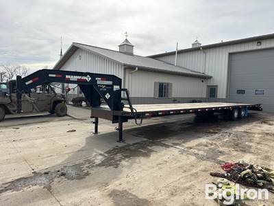 2019 Diamond T 10240DTF T/A Gooseneck Flatbed Trailer
