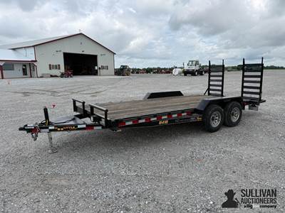 2021 Doolittle 8418 T/A 18' Flatbed Trailer