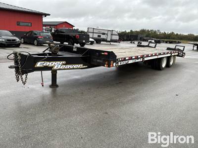2018 Eager Beaver 20XP 40 Ton Heavy Duty T/A Flatbed Trailer