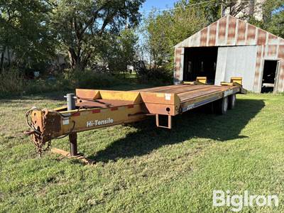 2000 Eager Beaver 20XPT T/A Flatbed Trailer