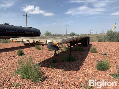 1996 East T/A Spread Axle Flatbed Trailer