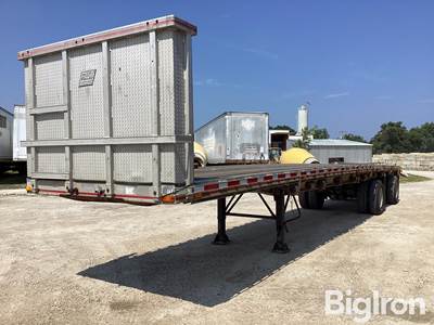 1997 East T/A Spread Axle Flatbed Trailer