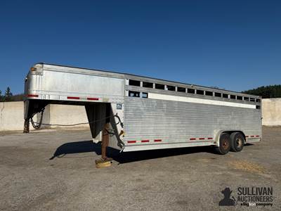 2006 Eby Wrangler 24' T/A Livestock Trailer