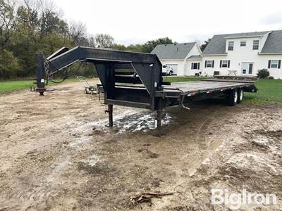 2001 Elite T/A 30' Flatbed Trailer