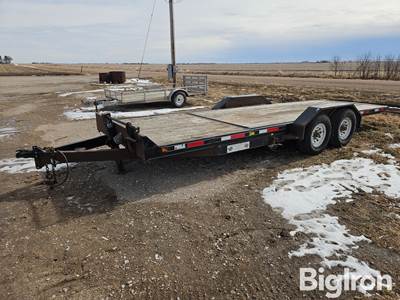 2012 Finish Line T/A Tilt Bed Flatbed Trailer