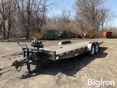 2013 Finish Line T/A Hydraulic Tilt Bed Trailer
