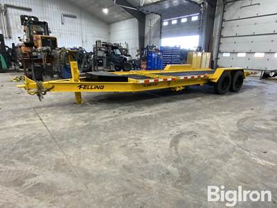 2017 Felling 18k T/A Tilt Trailer