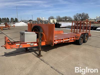 2009 Felling FT-16D T/A Flatbed Trailer