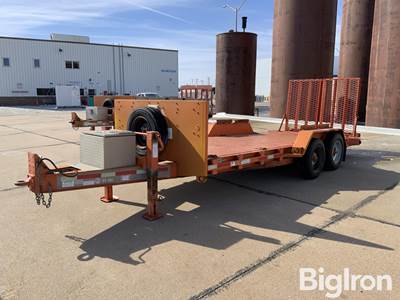 2010 Felling FT-16E T/A Flatbed Trailer