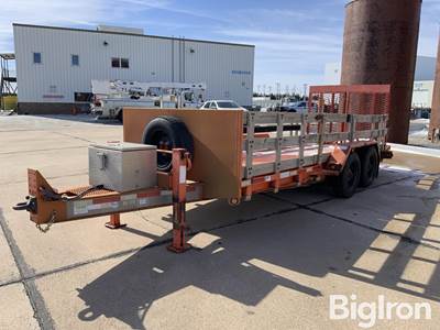 2011 Felling FT16-E T/A Flatbed Trailer