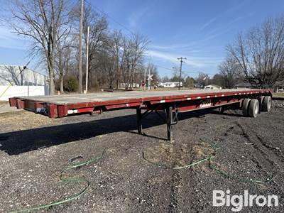 2000 Fontaine T/A Spread Axle Flatbed Trailer