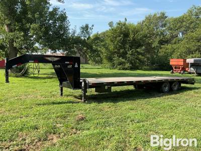 2022 H&H T/A Gooseneck Flatbed Trailer
