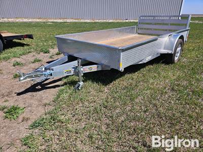 2021 H&H Trailers H7612SSA030 S/A Aluminum Flatbed Trailer