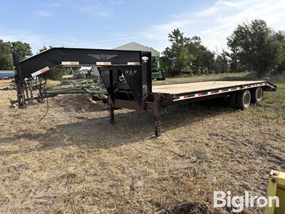 2003 H&H Spread-Axle 20' T/A Flatbed Trailer