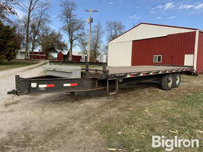 2006 Heartland 25' T/A Bumper Pull Deck Over Flatbed Trailer