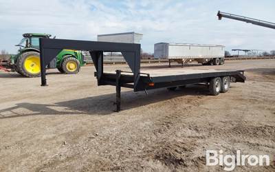 1988 Hillsboro 24' T/A Flatbed Trailer