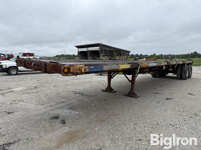 1971 Hobbs 40’ T/A Flatbed Trailer