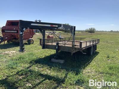 1991 Homemade T/A Flatbed Trailer