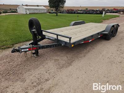 2024 Hunter T/A 18'+2' Car Hauler Flatbed Trailer