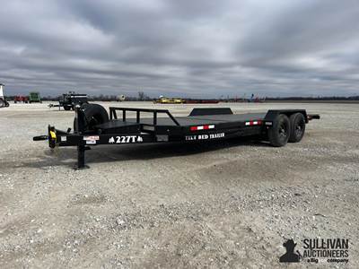 2026 Industrias America 227T 22' T/A Tilt Deck Trailer