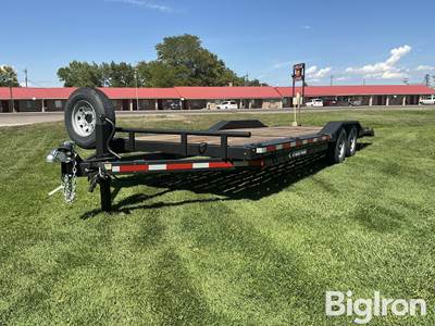 2026 Karavan KBTL-14000-TEB-102-24 24' T/A BP Flatbed Trailer
