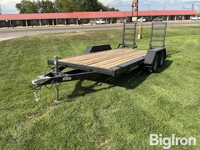 2026 Karavan KTHU-7500-TEB-82-15-NLP 7' x 15" T/A BP Flatbed Trailer
