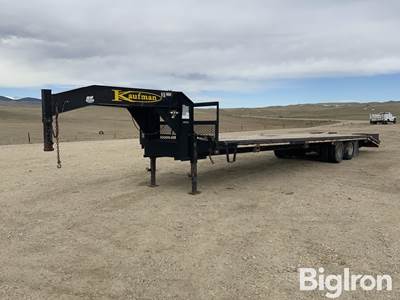 2012 Kaufman T/A Dualled Flatbed Trailer