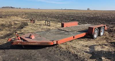 1985 Kiefer Built Flatbed Trailer
