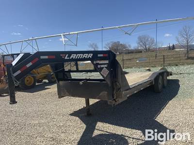 2019 Lamar T/A Flatbed Trailer