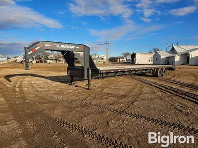 2022 Lamar FD02402B 40' T/A Flatbed Trailer