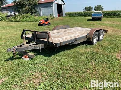 2002 MEB T/A Flatbed Trailer
